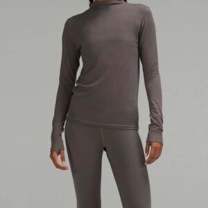 Lululemon LAB Seamless Wool-Blend Long Sleeve Shirt